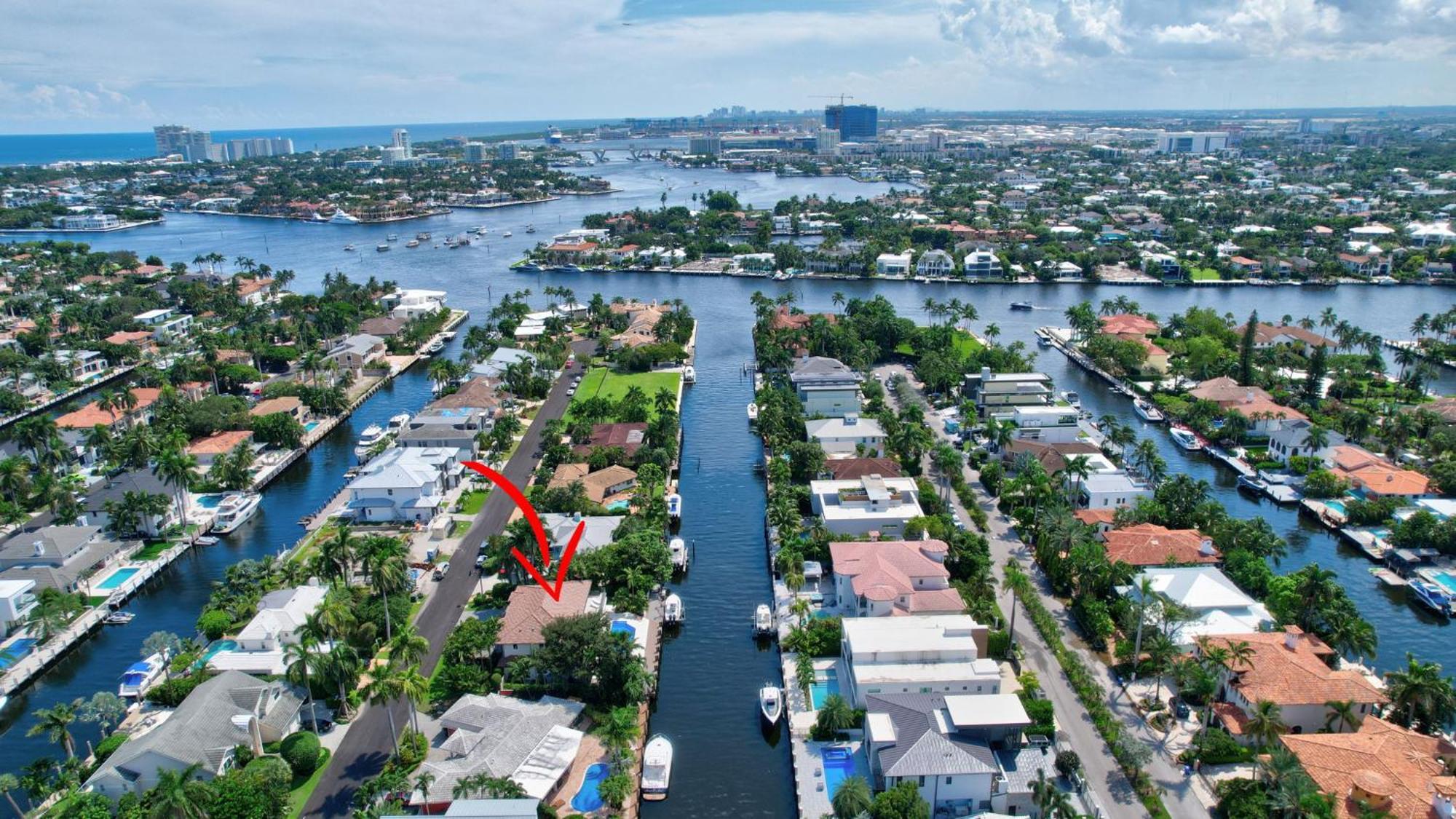 Elegant Waterfront Estate 6br- 6.5ba Fort Lauderdale