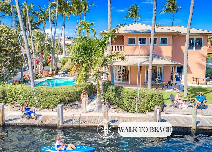 Walk To Beach Waterfront Heated Pool Pelican Key Residences