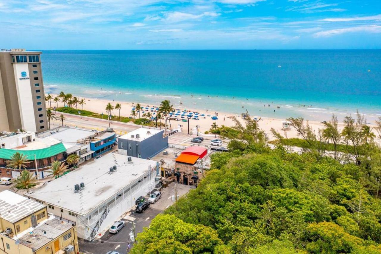 The Purple Pelican Beachfront With Ocean Balcony Unit 3 * Fort Lauderdale