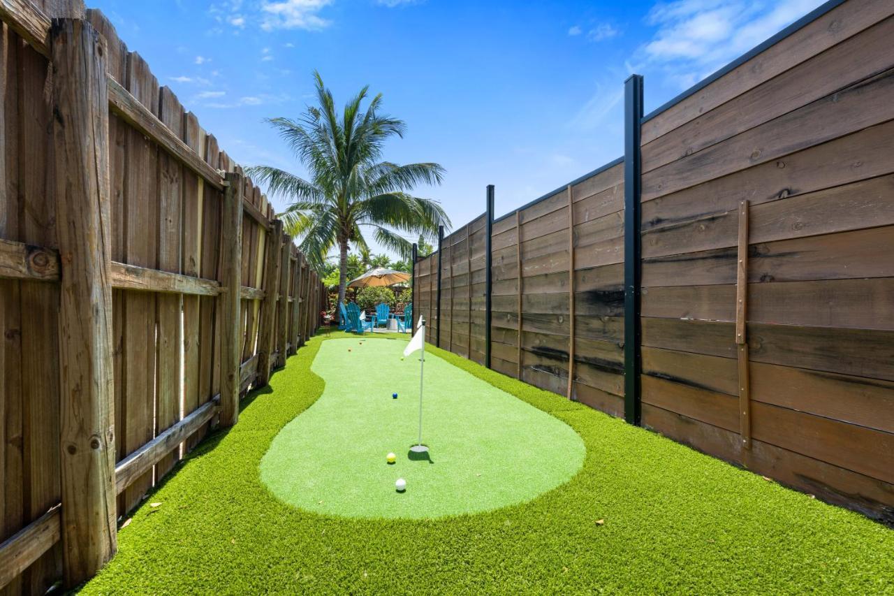 Palms Retreat! Giant Heated Pool-hottub-firepit-5min2beach-pets-ev Chgr * Fort Lauderdale