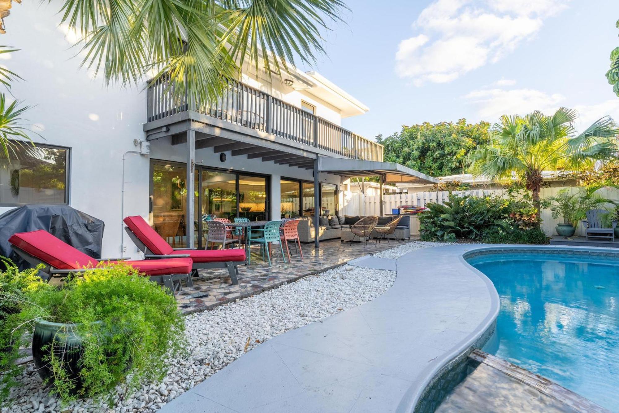 4 Bed/4,5 Bath House Lauderdale Casa de férias Fort Lauderdale